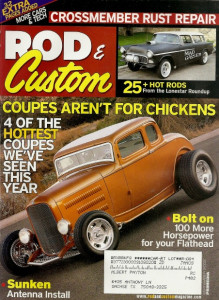 ROD & CUSTOM 2006 SEPT - TRUCK ARM REAR SUSPENSION, DO-A SUNKEN ANTENNA